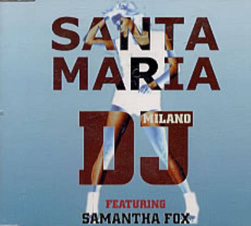 Samantha Fox Santa Maria CD single (CD5 / 5") UK FOXC5SA110581
