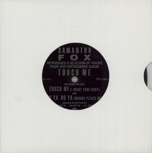 Samantha Fox Touch Me - Flexi 7" vinyl single (7 inch record / 45) UK FOX07TO131748