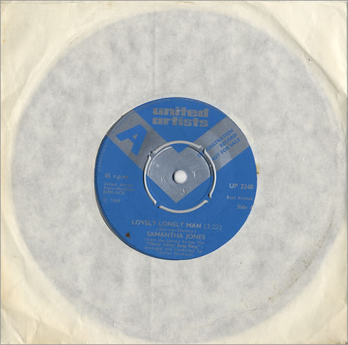 Samantha Jones Lovely Lovely Man 7" vinyl single (7 inch record / 45) UK S1I07LO480784