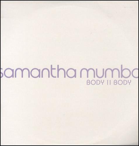 Samantha Mumba Body II Body 12" vinyl single (12 inch record / Maxi-single) UK SBA12BO166120