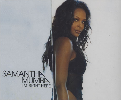 Samantha Mumba I'm Right Here CD single (CD5 / 5") UK SBAC5IM491990