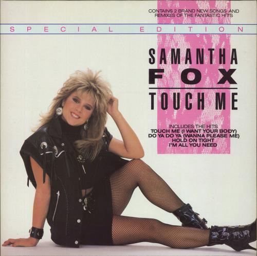 Samantha Fox Touch Me UK vinyl LP album (LP record) (16240)