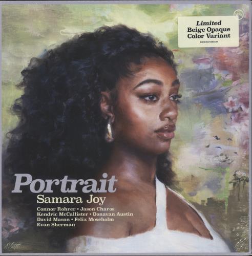 Samara Joy Portrait - Beige Opaque Vinyl - Sealed vinyl LP album (LP record) US 6GOLPPO879107