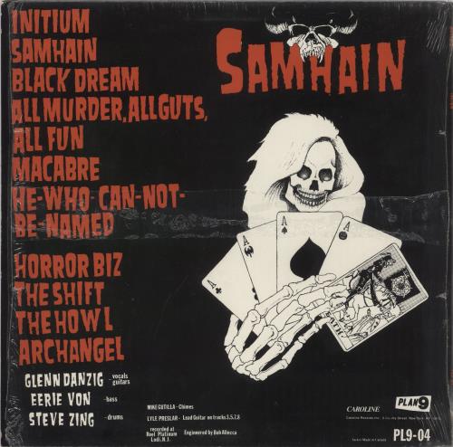 Samhain Initium vinyl LP album (LP record) US VD9LPIN892022