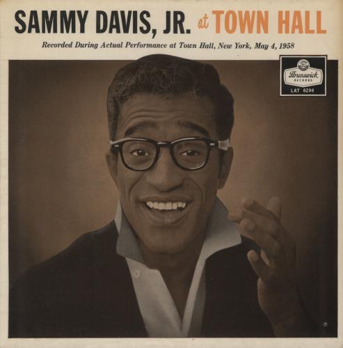 Sammy Davis Jr At Town Hall vinyl LP album (LP record) UK SJ5LPAT888015