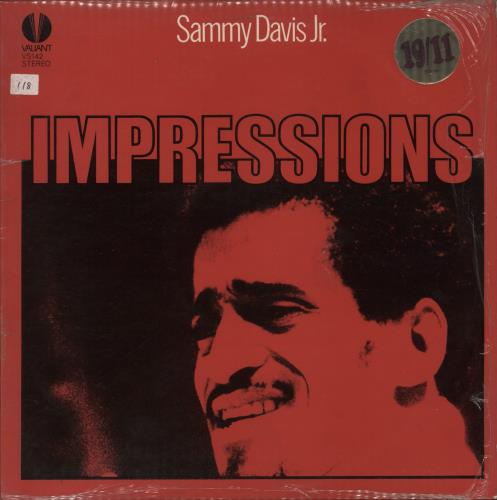 Sammy Davis Jr Impressions - Shrink vinyl LP album (LP record) UK SJ5LPIM875713