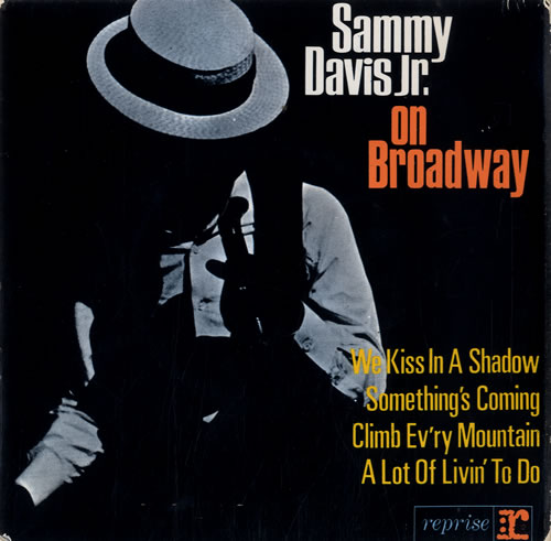 Sammy Davis Jr On Broadway EP 7" vinyl single (7 inch record / 45) UK SJ507ON584570