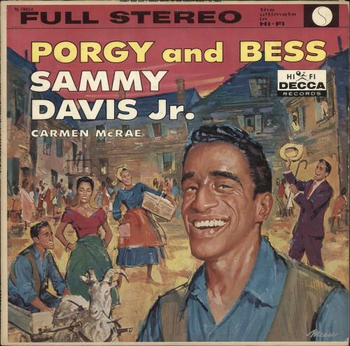 Sammy Davis Jr Porgy And Bess vinyl LP album (LP record) US SJ5LPPO726847