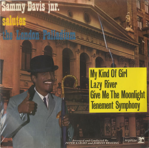 Sammy Davis Jr Sammy Davis Jr. Salutes The London Palladium EP 7" vinyl single (7 inch record / 45) UK SJ507SA473375