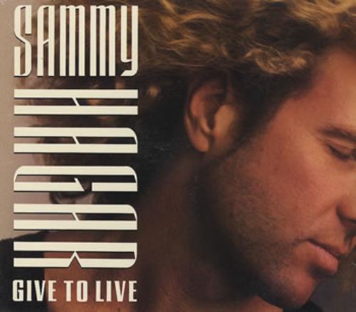 Sammy Hagar Give To Live CD single (CD5 / 5") US HGAC5GI95203