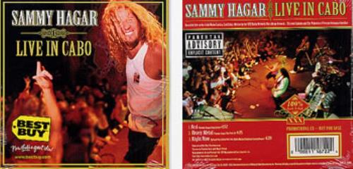 Sammy Hagar Live In Cabo CD single (CD5 / 5") US HGAC5LI152817
