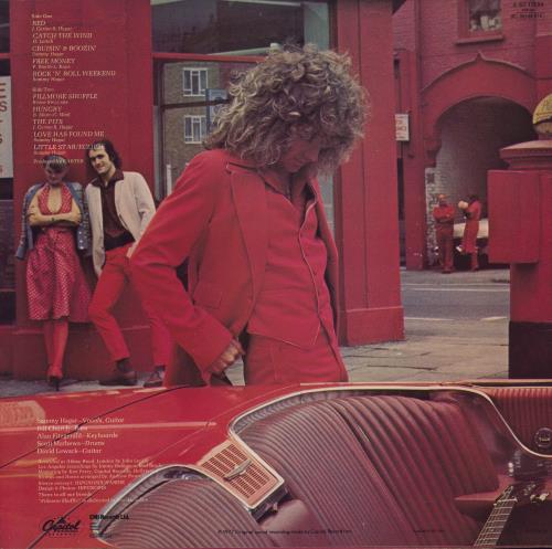 Sammy Hagar Sammy Hagar vinyl LP album (LP record) UK HGALPSA768608