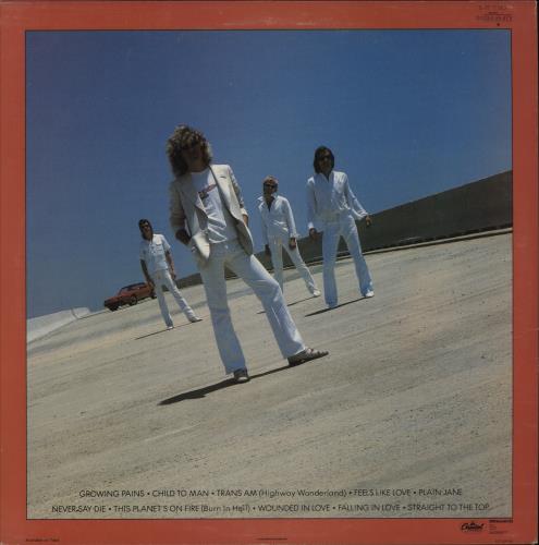 Sammy Hagar Street Machine vinyl LP album (LP record) UK HGALPST504181