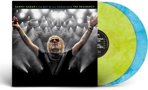 Sammy Hagar The Residency - Amplified Lime & Reverb Blue Vinyl - Sealed 2-LP vinyl record set (Double LP Album) US HGA2LTH877193