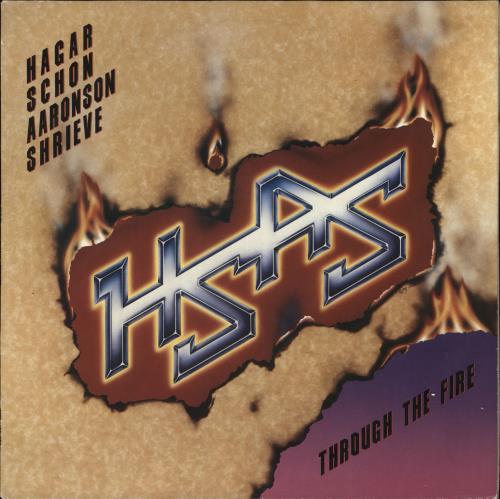 Sammy Hagar Through The Fire vinyl LP album (LP record) Dutch HGALPTH465813