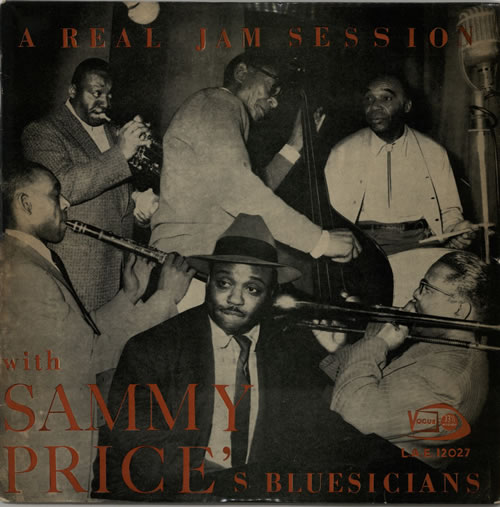 Sammy Price A Real Jam Session - VG vinyl LP album (LP record) UK 4SPLPAR595165