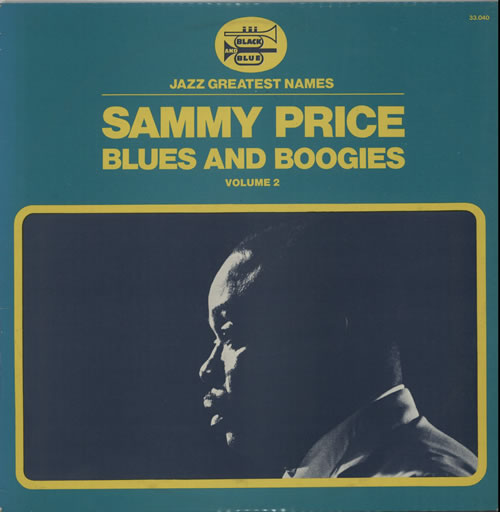 Sammy Price Blues And Boogies - Volume 2 vinyl LP album (LP record) French 4SPLPBL630130