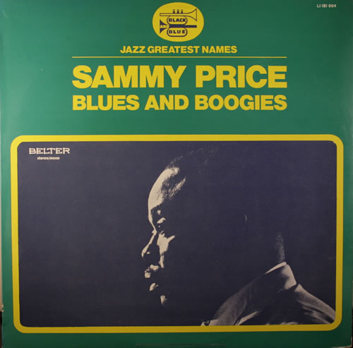 Sammy Price Blues And Boogies vinyl LP album (LP record) Spanish 4SPLPBL552213