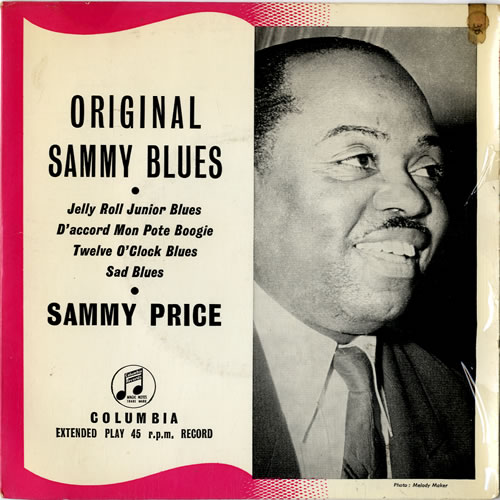 Sammy Price Original Sammy Blues EP 7" vinyl single (7 inch record / 45) UK 4SP07OR595822