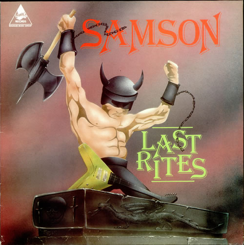 Samson Last Rites vinyl LP album (LP record) UK SAMLPLA514334