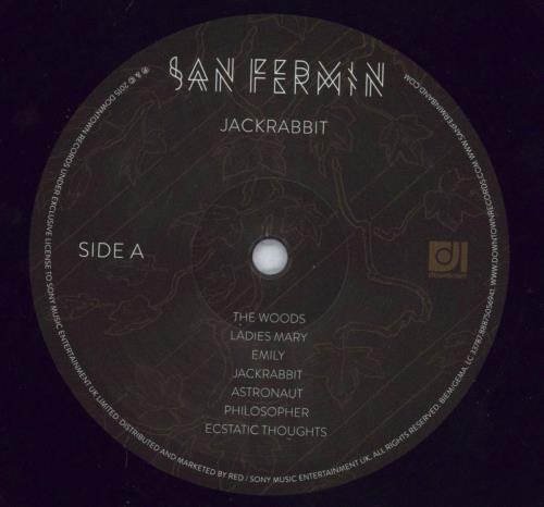 San Fermin Jackrabbit vinyl LP album (LP record) UK 6J4LPJA827204
