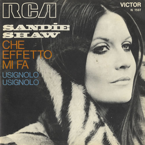 Sandie Shaw Che Effetto Mi Fa 7" vinyl single (7 inch record / 45) Italian SDI07CH466822