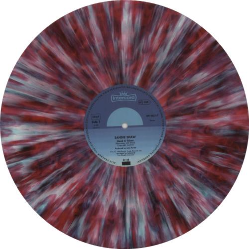 Sandie Shaw Hand In Glove - Multicoloured Vinyl 12" vinyl single (12 inch record / Maxi-single) German SDI12HA79791
