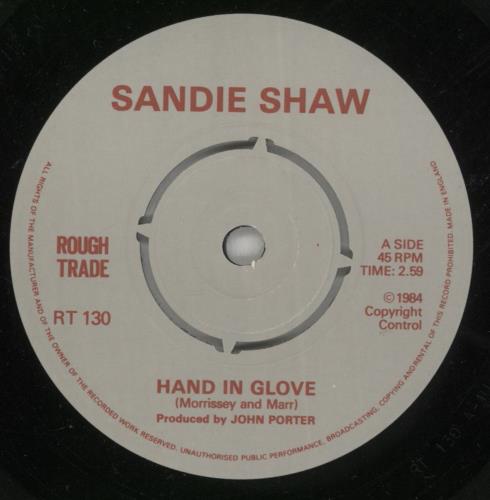 Sandie Shaw Hand In Glove 7" vinyl single (7 inch record / 45) UK SDI07HA00118