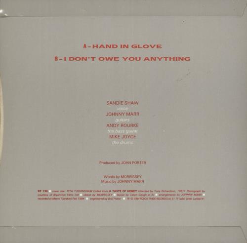 Sandie Shaw Hand In Glove 7" vinyl single (7 inch record / 45) UK SDI07HA00118