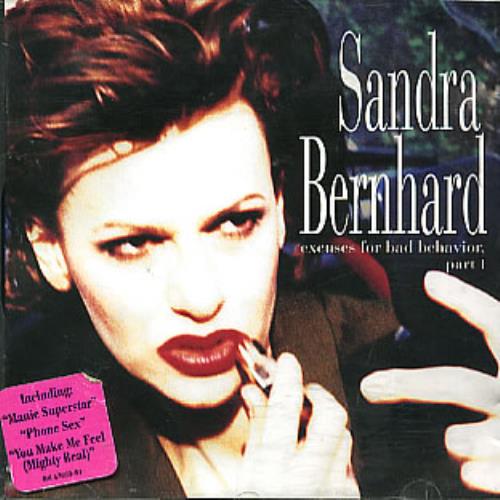 Sandra Bernhard Excuses For Bad Behavior: Part 1 CD album (CDLP) US SBDCDEX303654