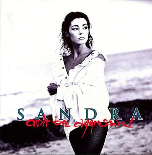 Sandra Don't Be Aggressive 12" vinyl single (12 inch record / Maxi-single) UK SAN12DO44764