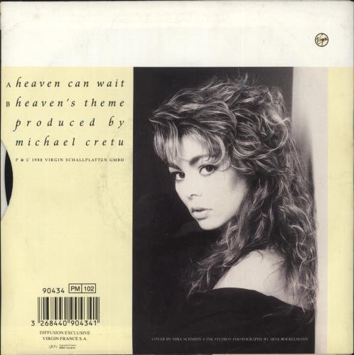Sandra Heaven Can Wait 7" vinyl single (7 inch record / 45) French SAN07HE16964