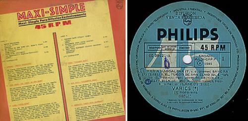 Sandra Maria Magdalena 12" vinyl single (12 inch record / Maxi-single) Argentinean SAN12MA236275