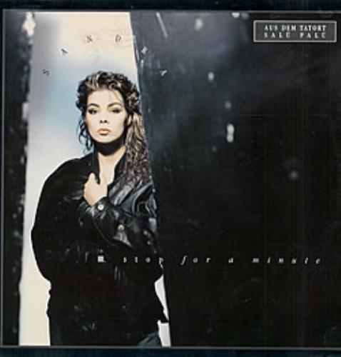 Sandra Stop For A Minute 12" vinyl single (12 inch record / Maxi-single) German SAN12ST06303
