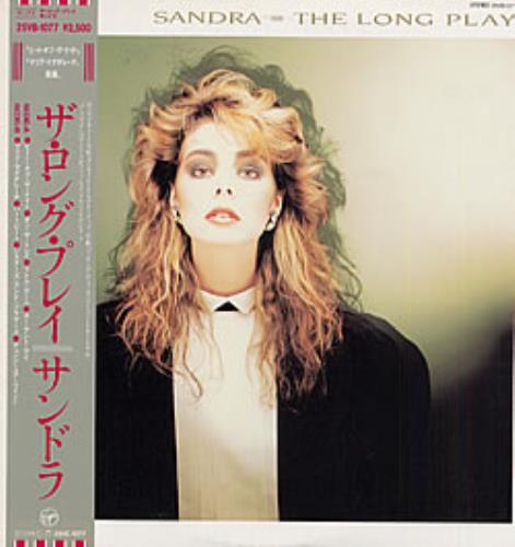 Sandra The Long Play vinyl LP album (LP record) Japanese SANLPTH149496