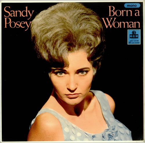 Sandy Posey Born A Woman vinyl LP album (LP record) UK SP.LPBO251512