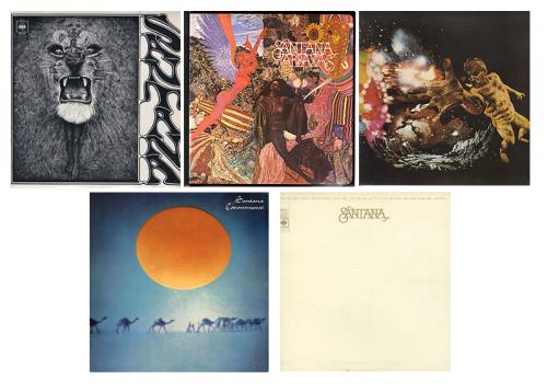 Santana 1969-1987 Studio Albums vinyl LP album (LP record) UK SNTLPST583165