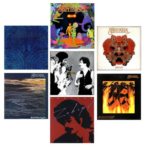 Santana 1969-1987 Studio Albums vinyl LP album (LP record) UK SNTLPST583165