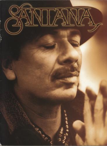 Santana 2007 Tour tour programme US SNTTRTO871159