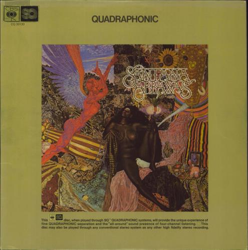Santana Abraxas - Quad vinyl LP album (LP record) US SNTLPAB740099