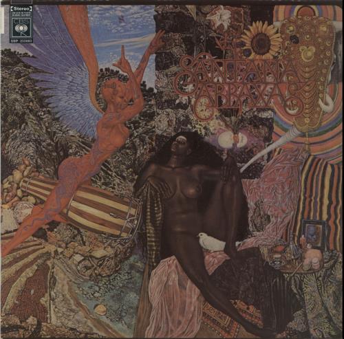 Santana Abraxas vinyl LP album (LP record) Australian SNTLPAB654499
