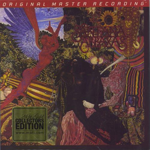 Santana Abraxas CD album (CDLP) US SNTCDAB769582