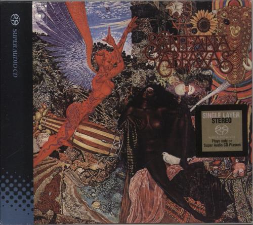 Santana Abraxas super audio CD SACD US SNTSAAB859816