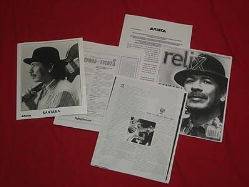 Santana All That I Am media press pack US SNTPPAL369796