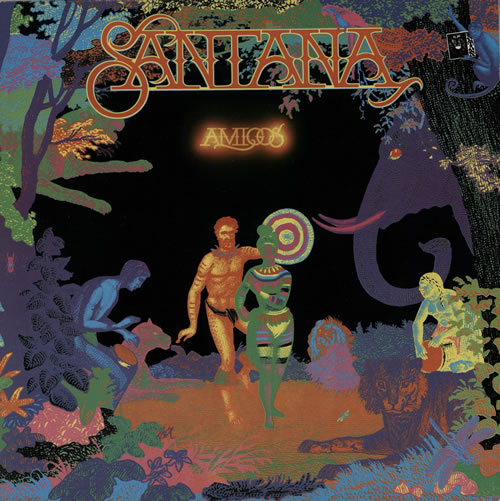 Santana Amigos vinyl LP album (LP record) UK SNTLPAM210267