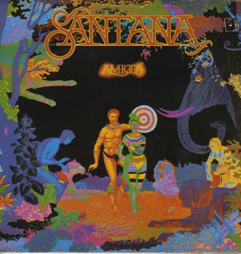 Santana Amigos vinyl LP album (LP record) Portuguese SNTLPAM355815