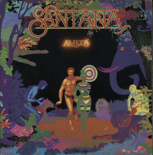 Santana Amigos vinyl LP album (LP record) US SNTLPAM849724