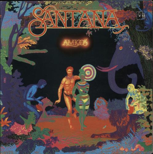 Santana Amigos vinyl LP album (LP record) UK SNTLPAM865448