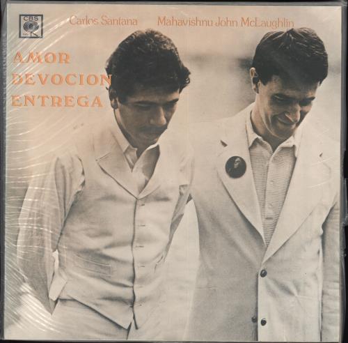 Santana Amor Devocion Entrega vinyl LP album (LP record) Chile SNTLPAM707764