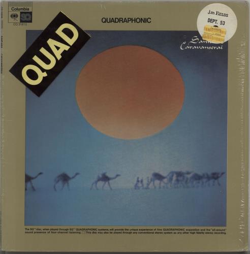 Santana Caravanserai - Quad - shrink vinyl LP album (LP record) US SNTLPCA285724